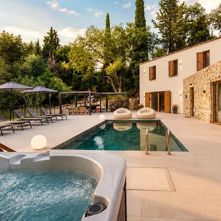 Villa Domenico Morani Luxury Concept With Private Pool By Dadovillas Gastouri (Corfu)